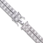 Load image into Gallery viewer, Two Row Diamond Bracelet 6.6 CTTW - Isaac Westman - 4
