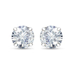Load image into Gallery viewer, Round Brilliant Diamond Stud Earrings
