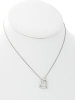 Load image into Gallery viewer, White Gold &amp; Diamond Heart Pendant - Isaac Westman - 2
